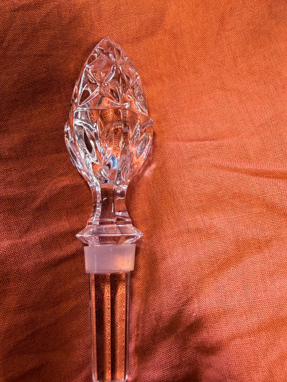 Cut Crystal Decorative Bottle Stopper - Waterford
